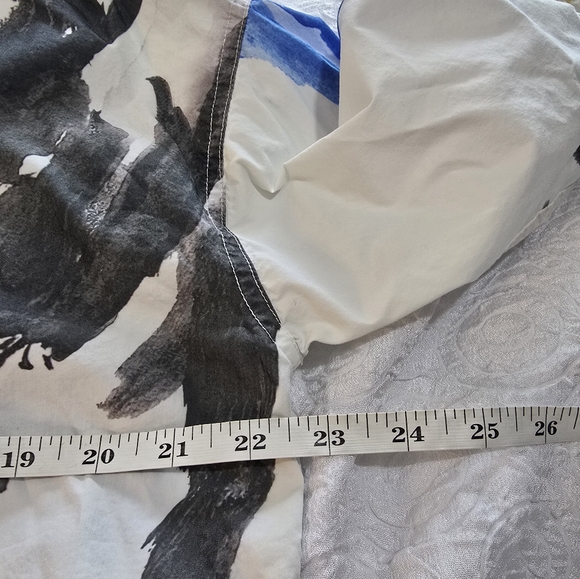 3.1 Phillip Lim Printed Collared Button Up Shirt Women's Size 0 EUC - Picture 12 of 13